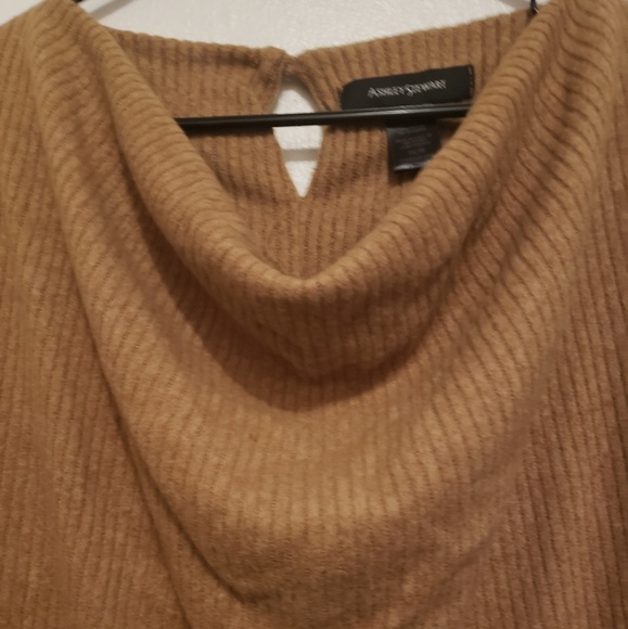 Ashley Stewart Ribbed Shirttail Sweaterdress - Picture 2 of 5